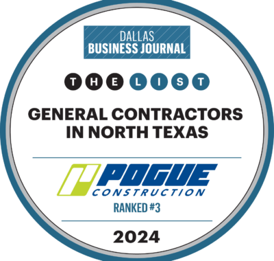 Pogue Construction Ranks Among Top U.S. and North Texas Contractors in 2024